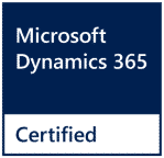 Microsoft Dynamics 365 certified badge